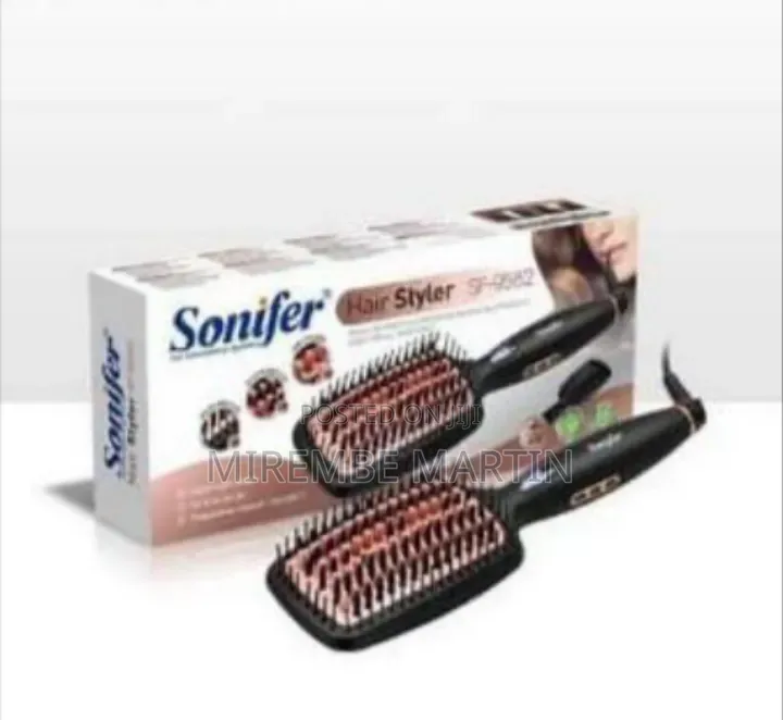 Sonifer Professional Heated Hair Straightening Brush