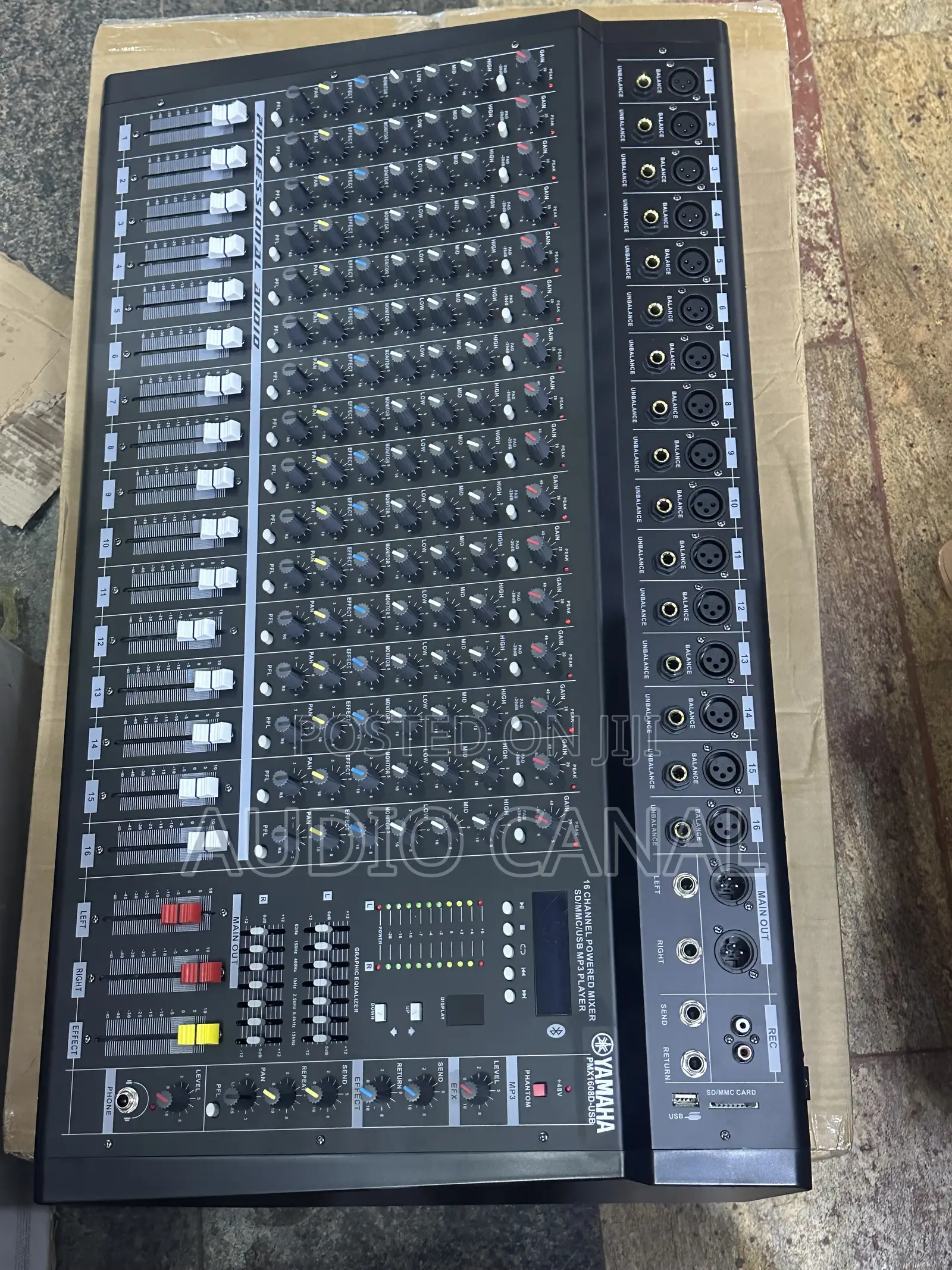 Yamaha 16 Channel Amp Mixer