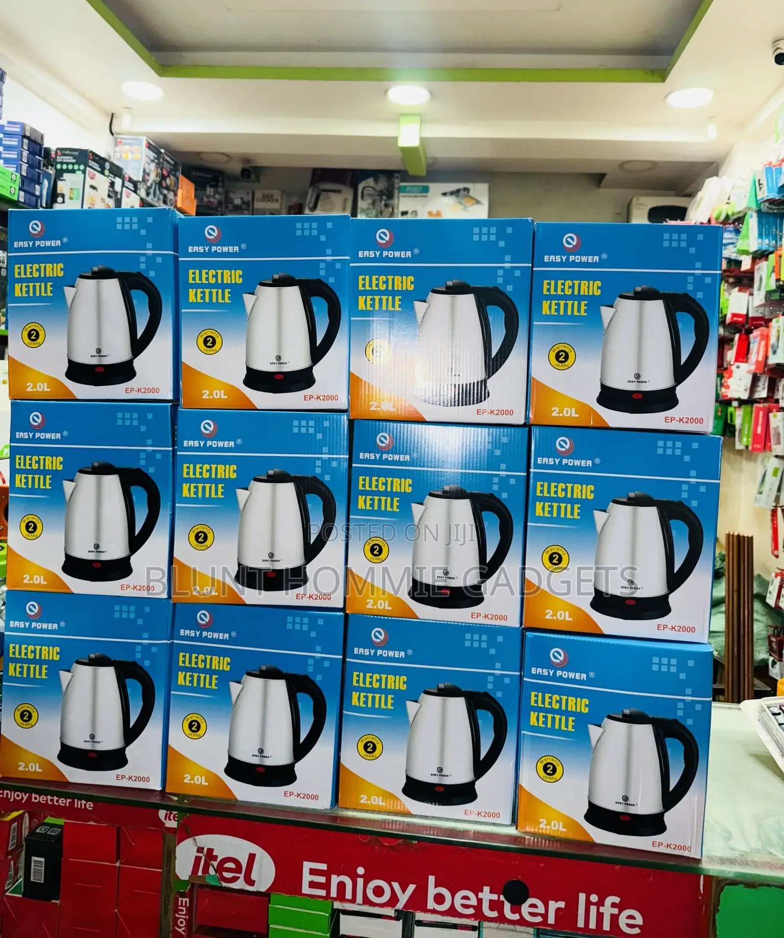 Easy Power 2.0-Litre Electric Kettle (Model EP-