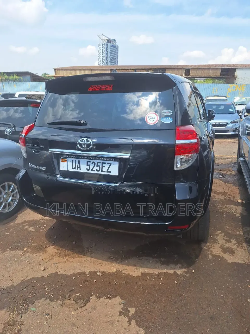 Toyota Vanguard 2012 Black