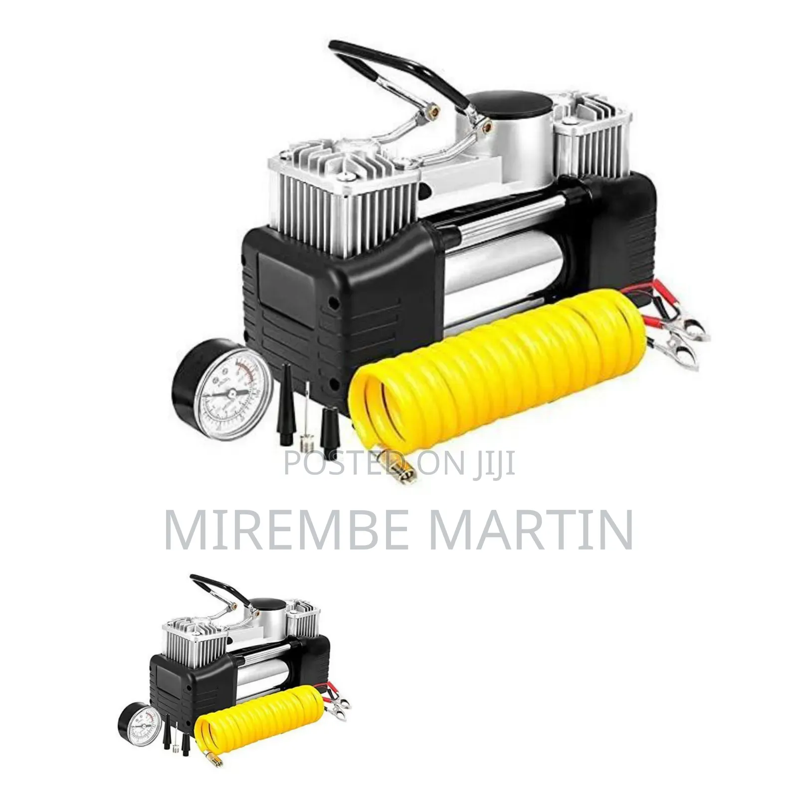 Twin Cylinder Air Compressor / Heavy-Duty Portable Air Compressor