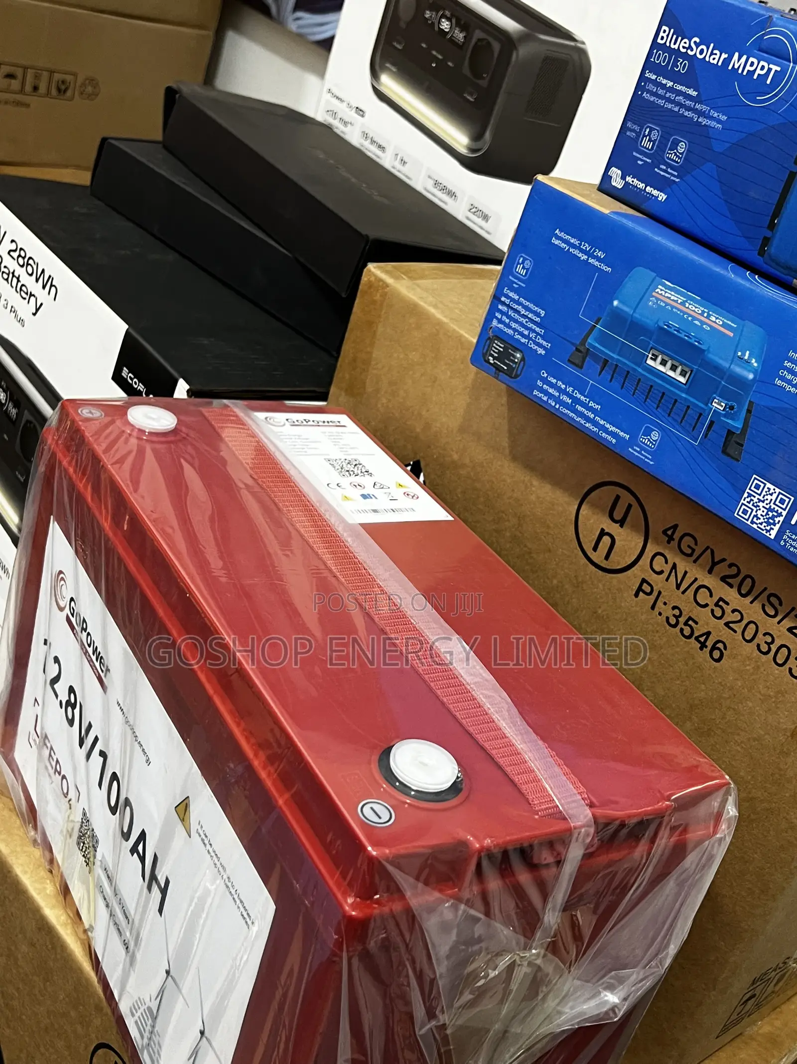 12.8v 100ah Gopower Lithium Batteries