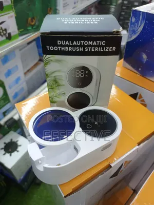 Dual Automatic Toothbrush Sterilizer.