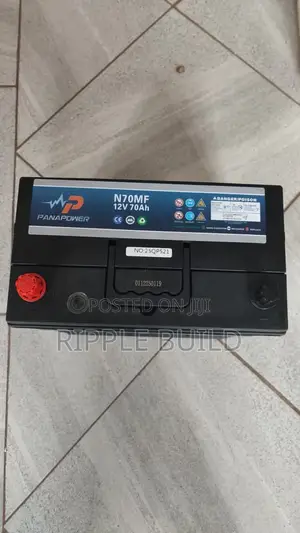 70Ah Panapower N70MF 12V Maintenance Free Car Battery