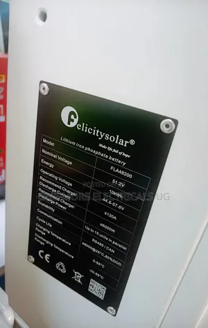 Heavy Duty Smart Lithium Iron Phosphate Battery 10kwh 48volts Felicity