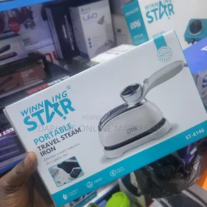 Portable Winningstar Travel Steam Iron. Steam Iron
