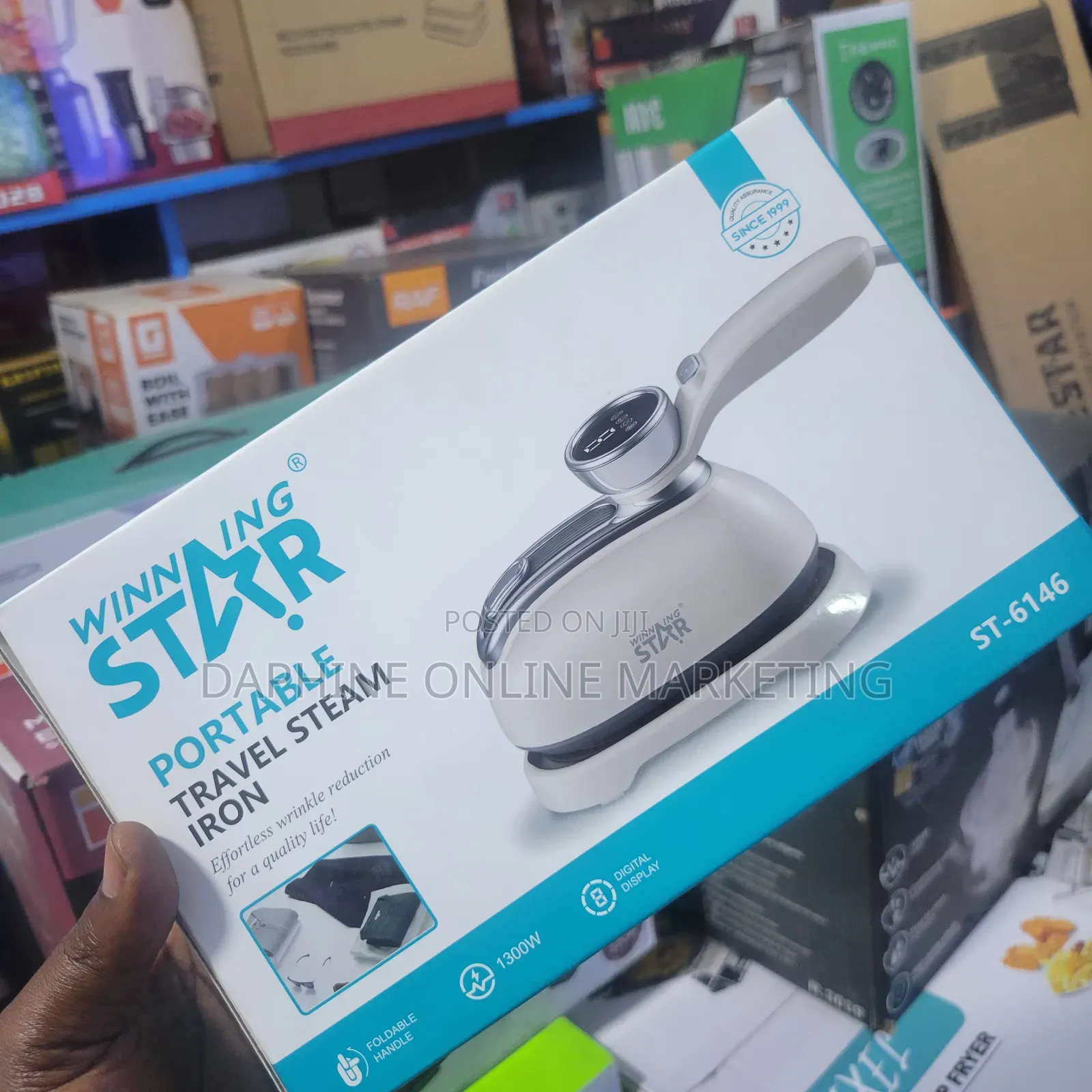 Portable Winningstar Travel Steam Iron. Steam Iron