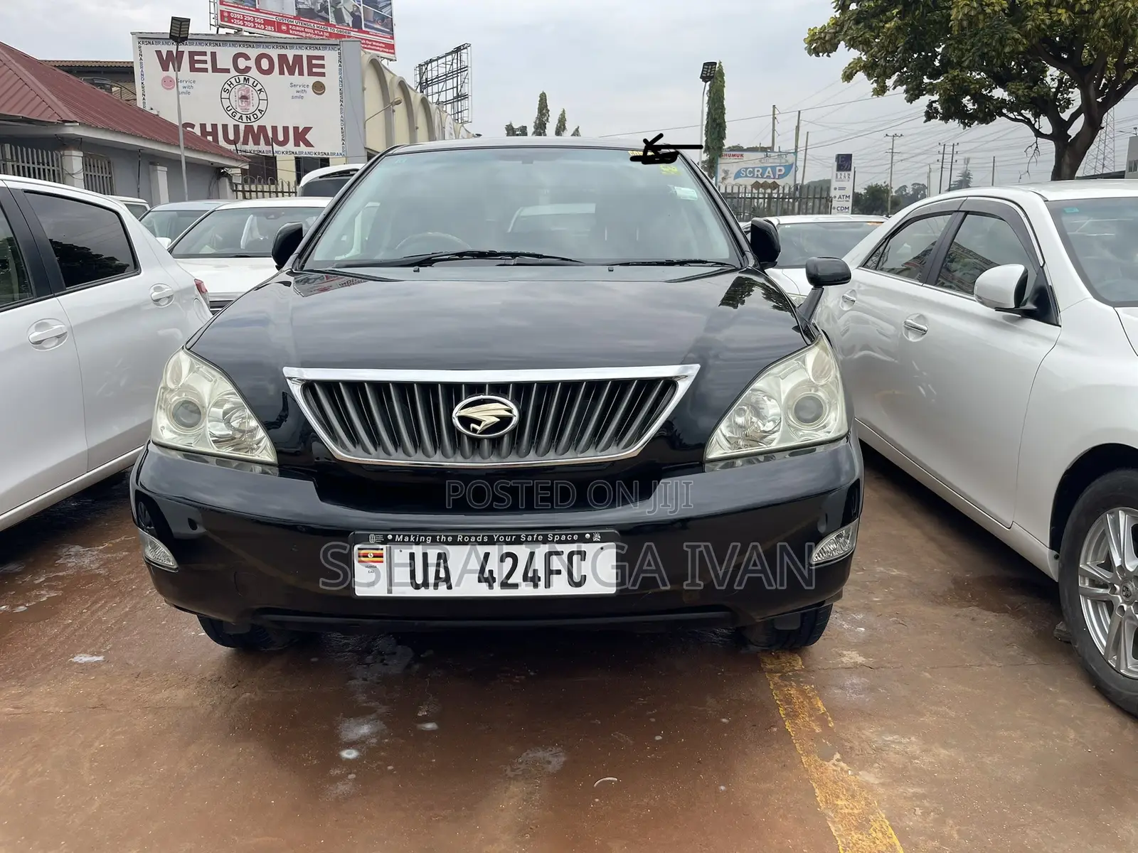 Toyota Harrier 2012 Black