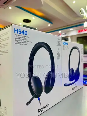 Logitech H540 USB Headset With Noise-Cancelling Mic
