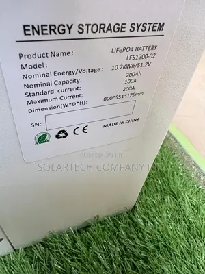 10.2kWh 51.2V Lithium Battery | 200Ah LiFePO4 | 200A Maximum