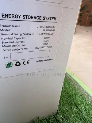 10.2V 200Ah LiFePO4 Solar Battery | 10.2kWh Energy Storage -Deep Cycle