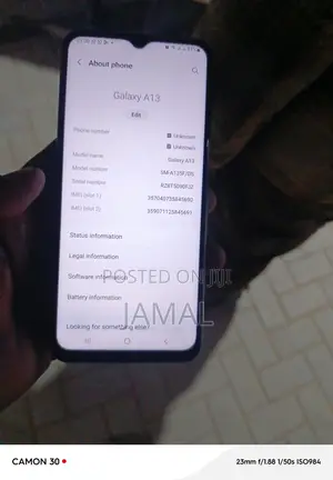 Samsung Galaxy A13 64 GB Black