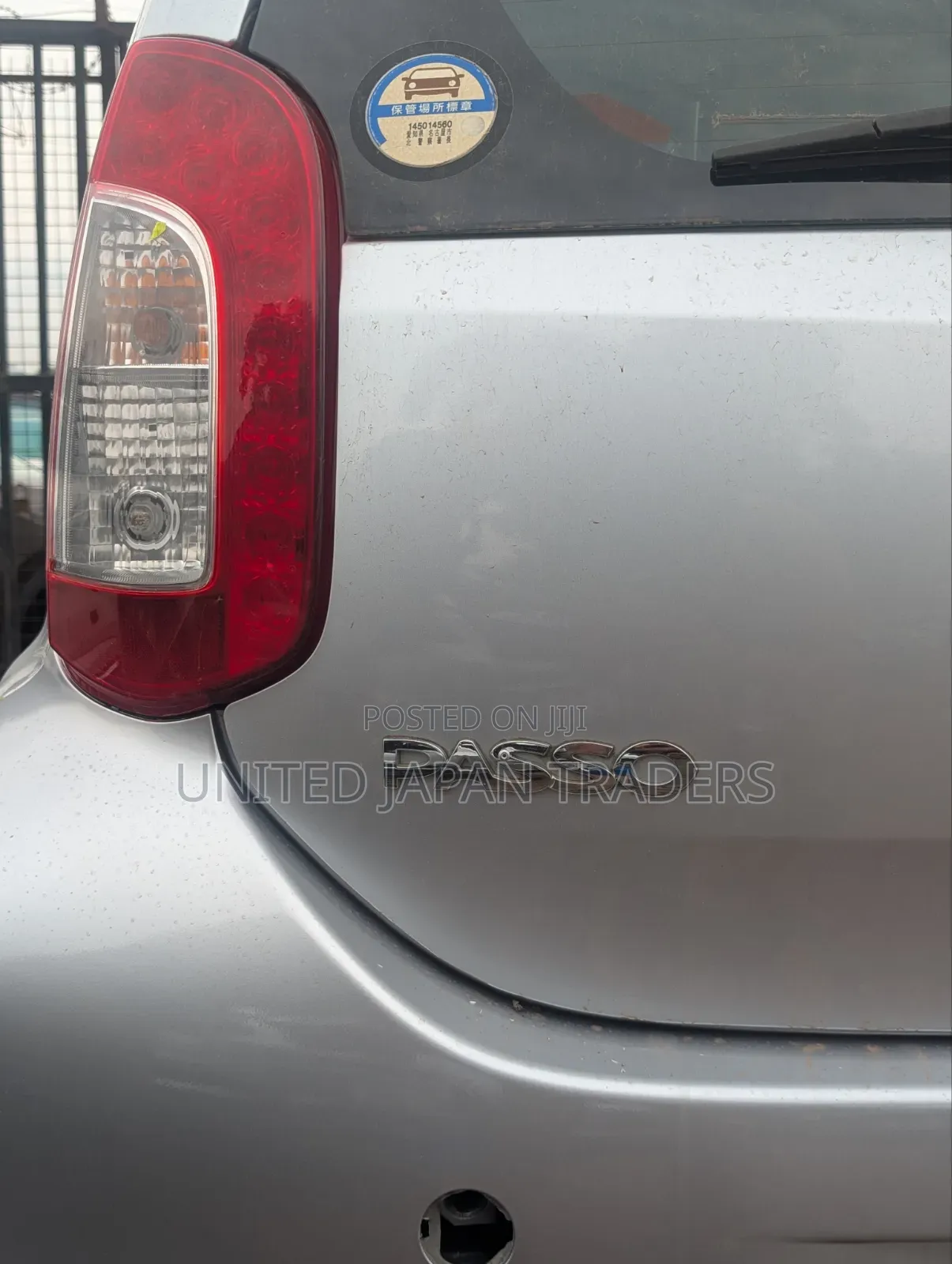 Toyota Passo 2014 Silver