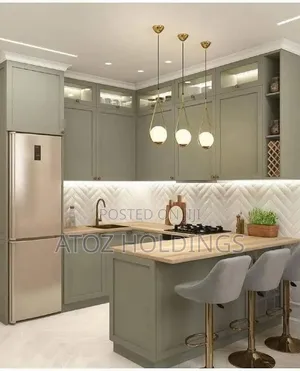 Mixed Kitchen Cabinets of Your Choice From 950,000/- Per Running Meter