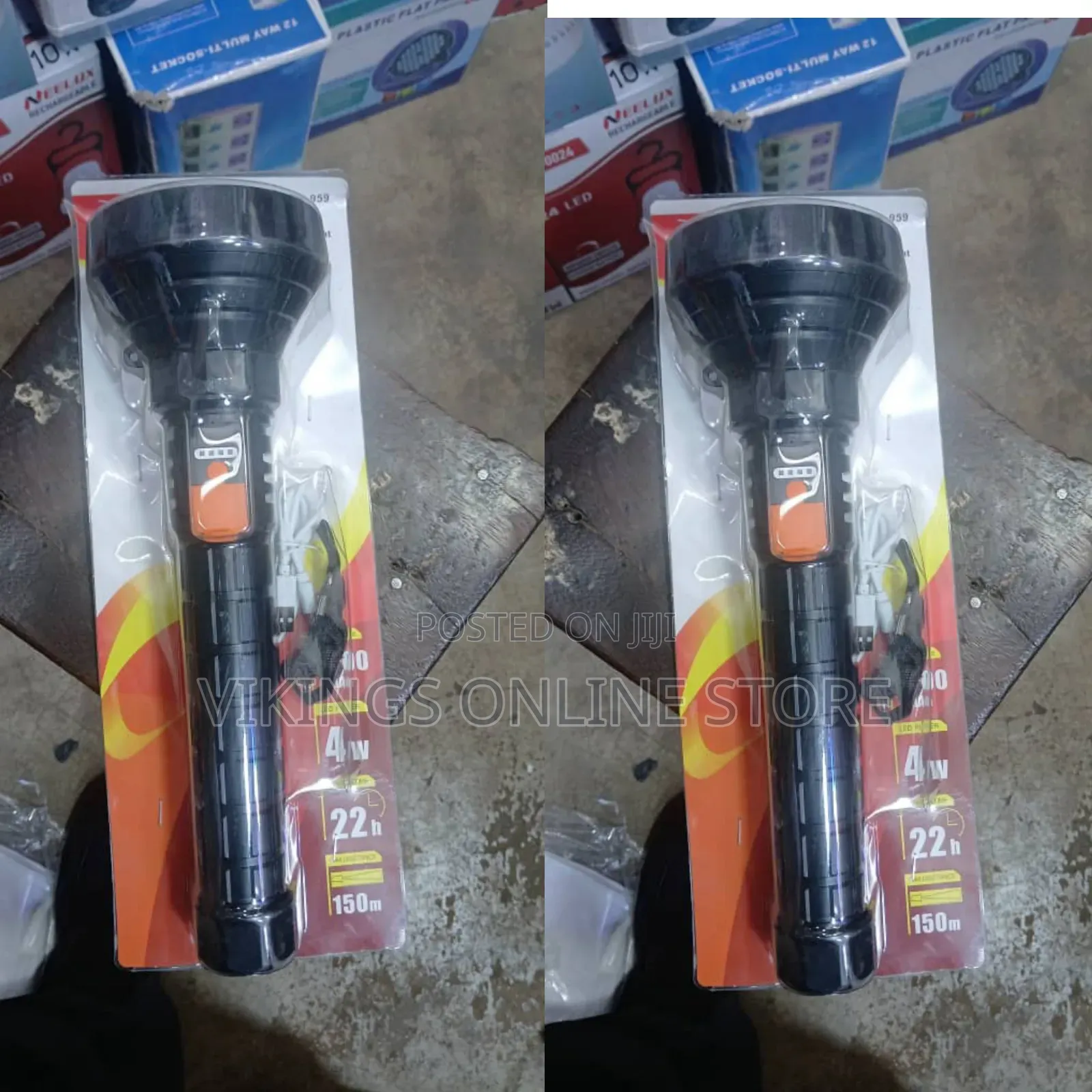 Neelux Dp-959 4w USB Rechargeable Led Flashlight