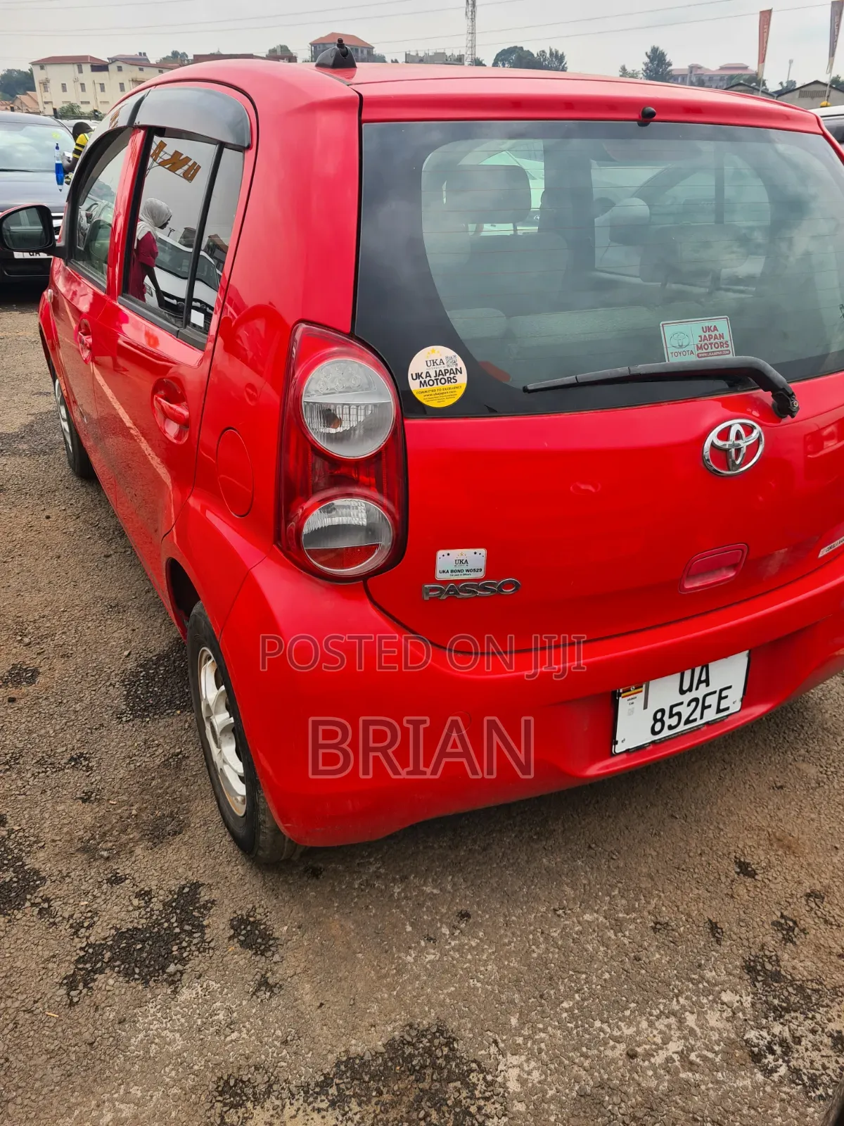 Toyota Passo 2012 Red