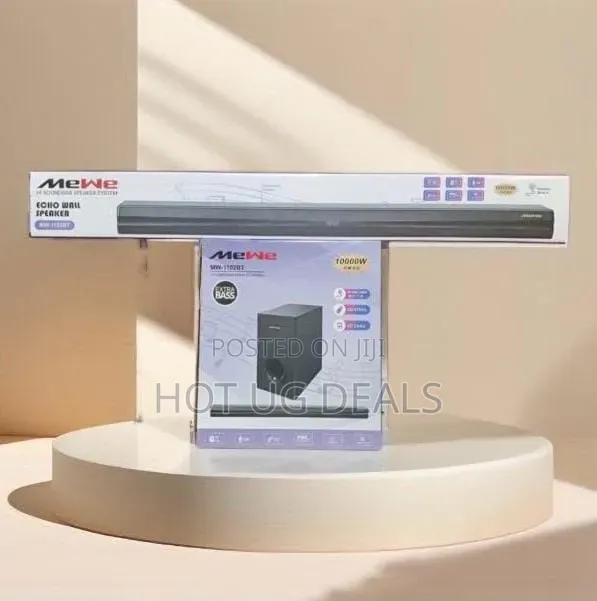 MeWe 2.1CH Home Theater Soundbar System With Subwoofer