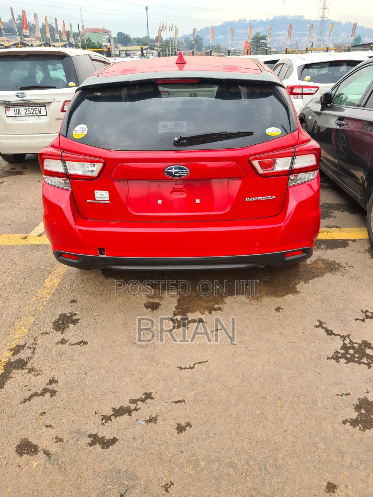 Subaru Impreza 2017 Red