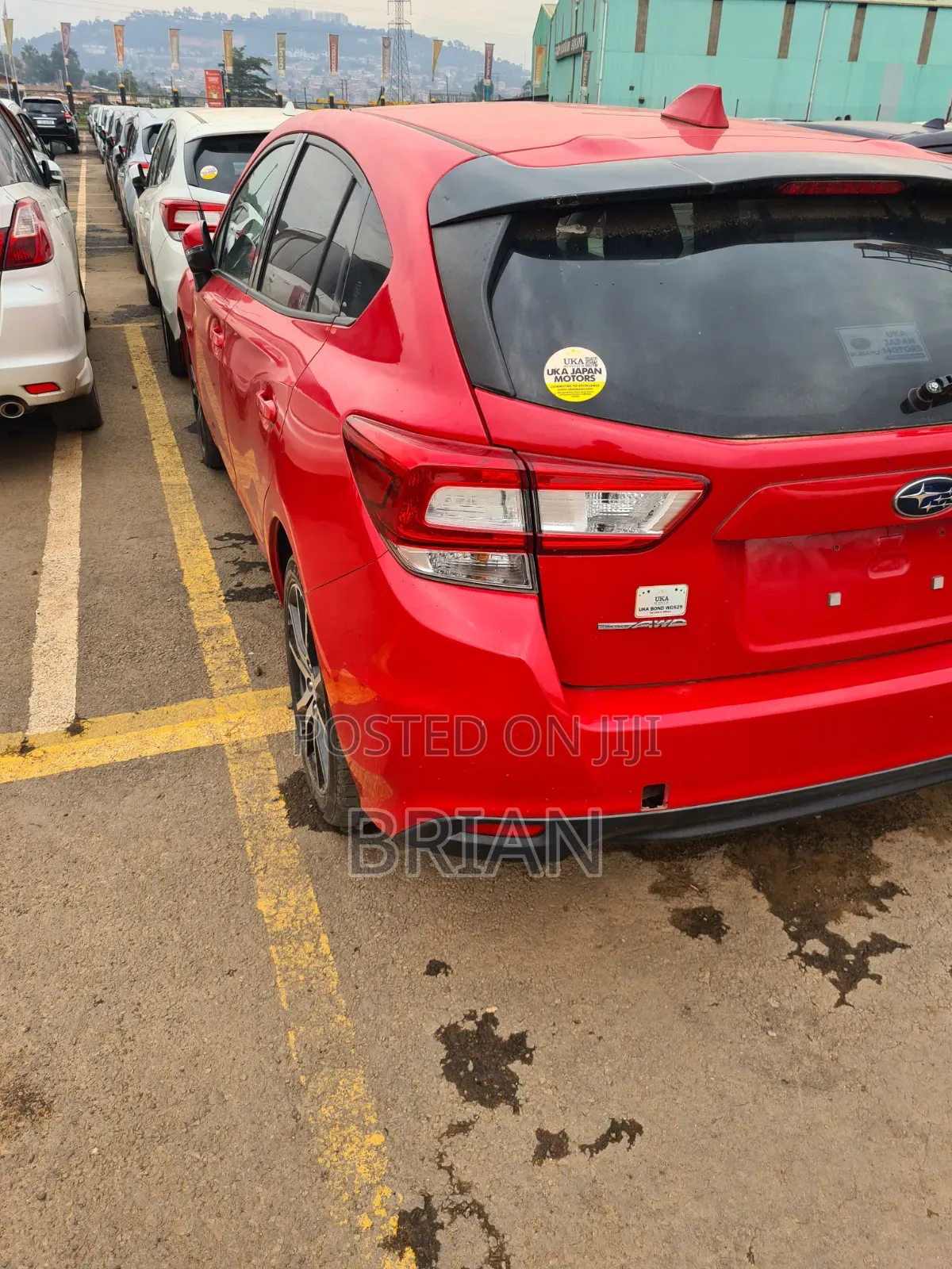 Subaru Impreza 2017 Red