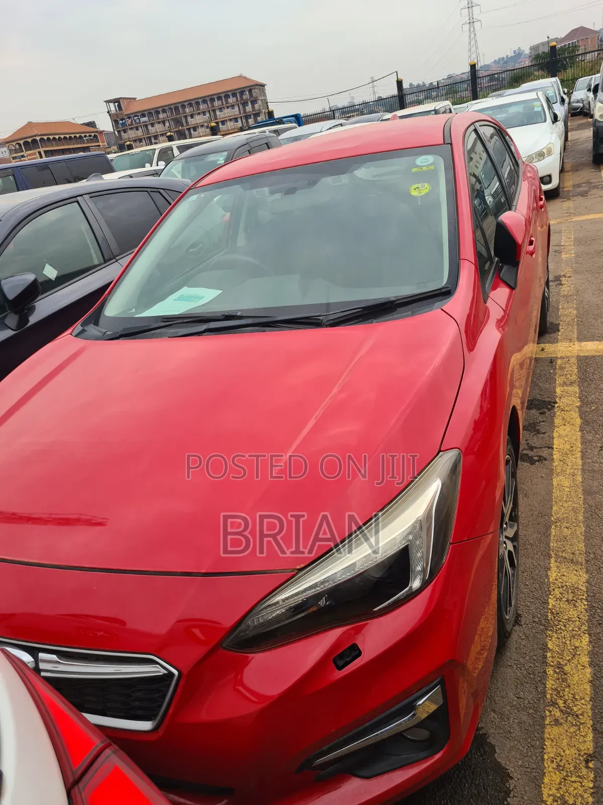 Subaru Impreza 2017 Red