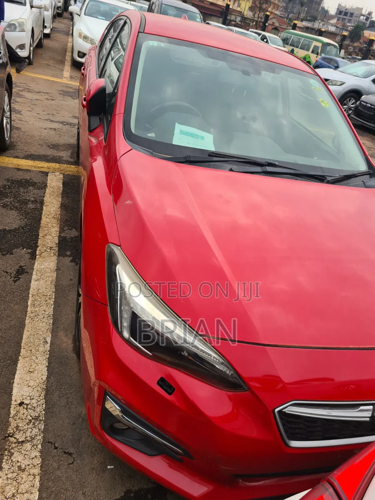 Subaru Impreza 2017 Red