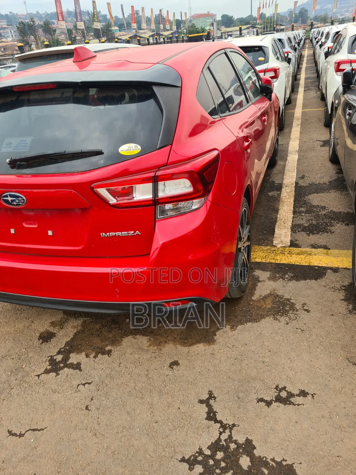 Subaru Impreza 2017 Red