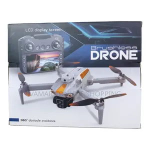 Brushless Camera Drone With LCD Screen Remote, 360° Obstacle Avoidance