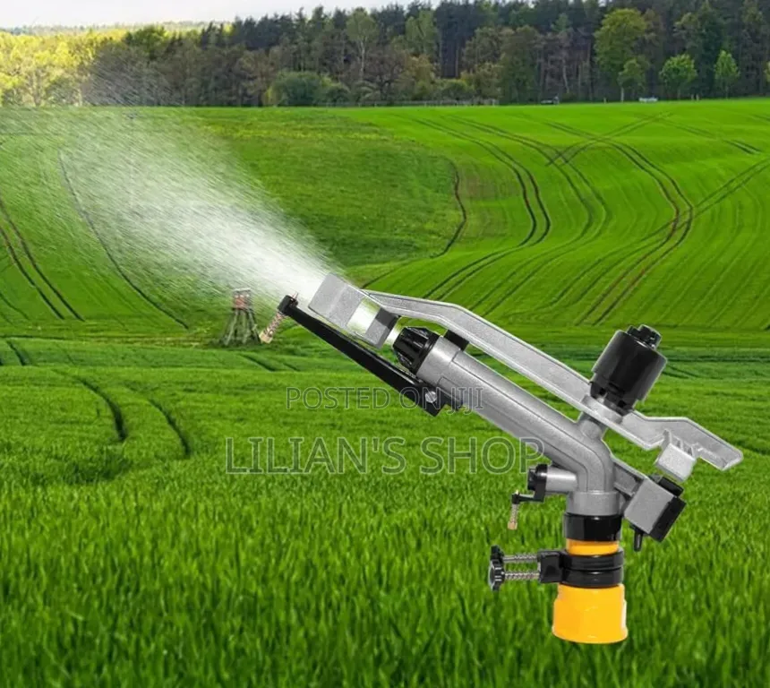 Long-Range Agricultural Impact Rain Gun Sprinkler
