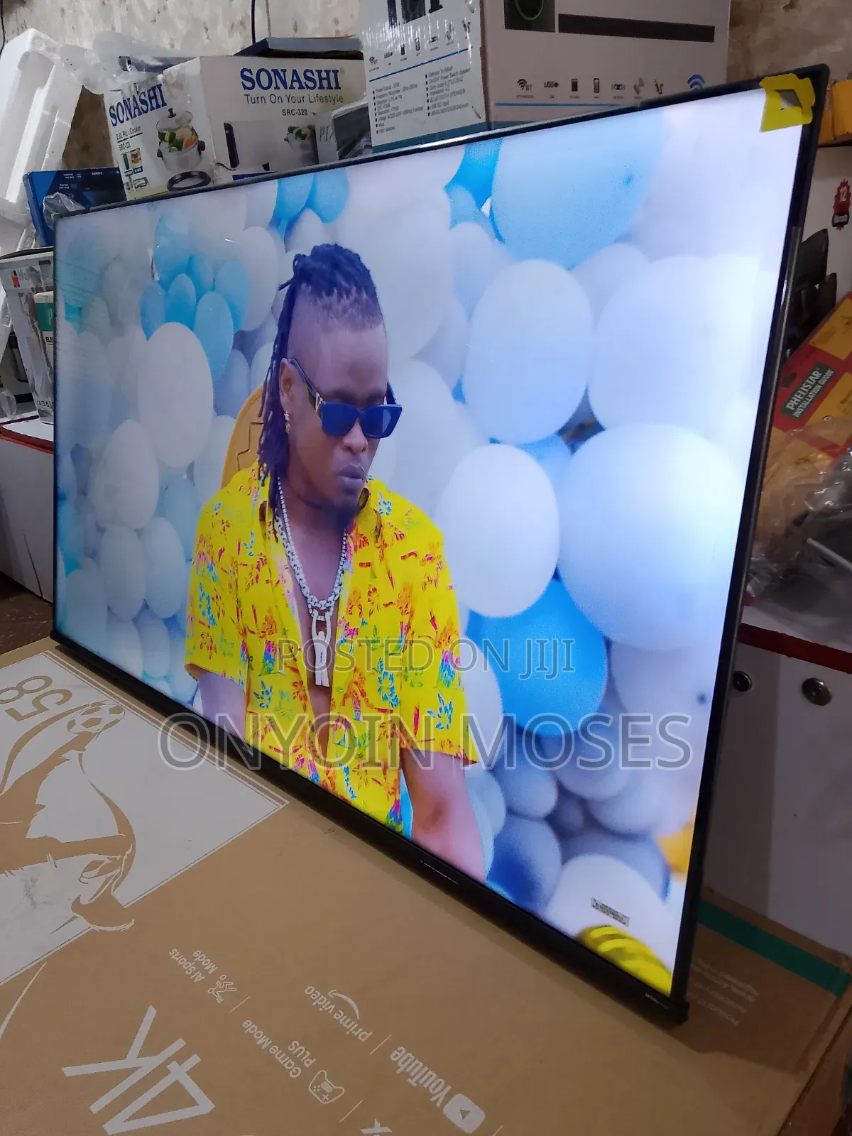 New HISENSE 58" UHD Frameless Smart TV