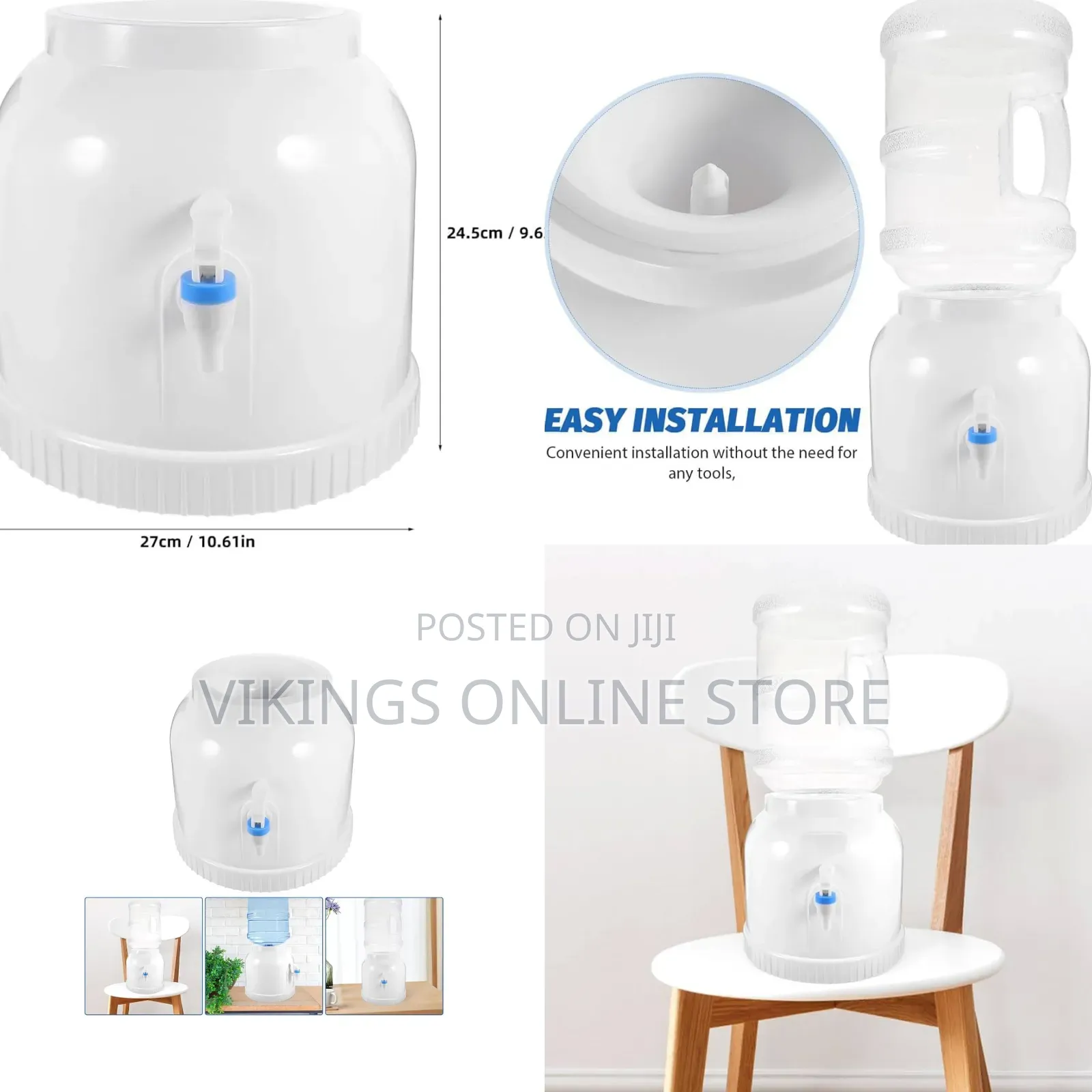 Top Loading Water Dispenser: Countertop Gallon Water Bottle Hot