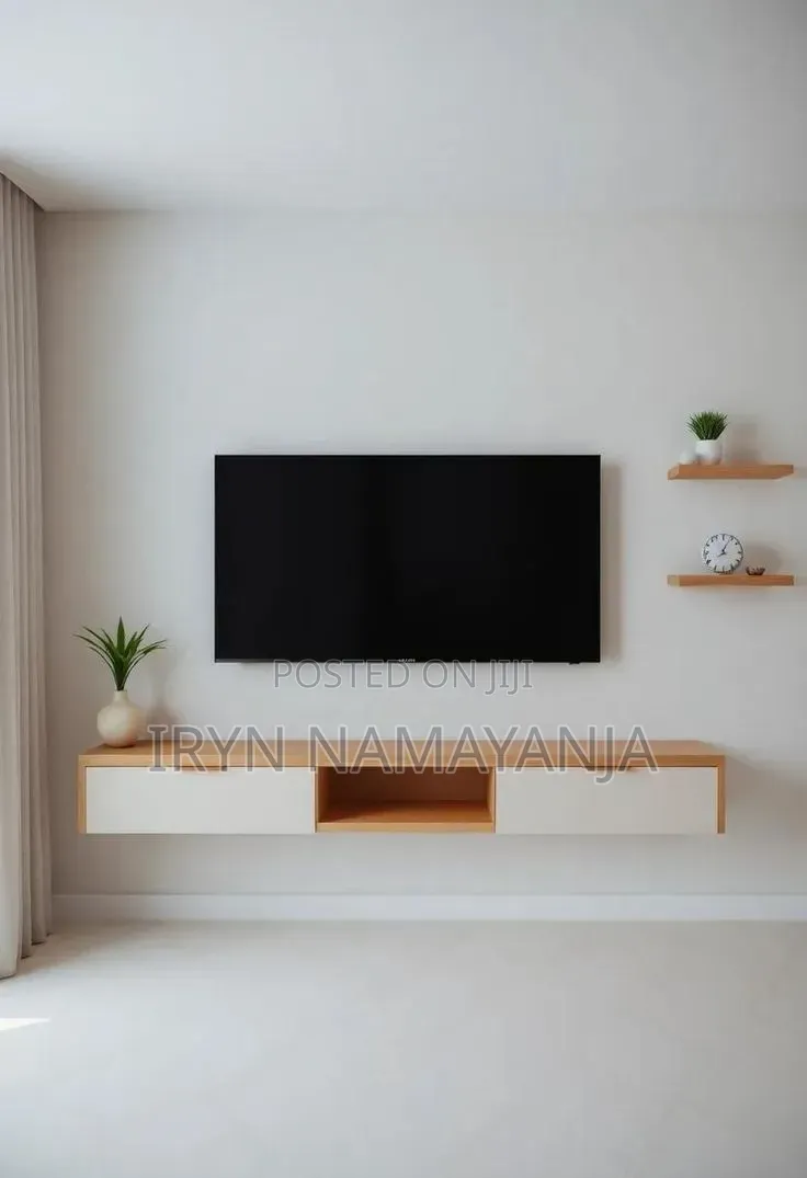 TV Stands Plus Floating Shelves
