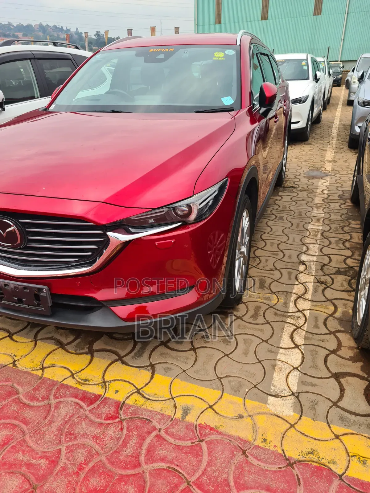 Mazda CX-8 2018 Maroon