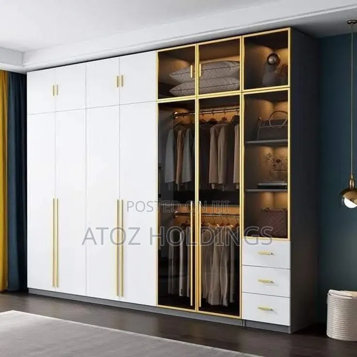Wardrobes Customized Fixed at Site From 980,000/- Per Running Meter