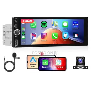 Single DIN Android Car Radio - Touch Screen - CarPlay - Android Auto