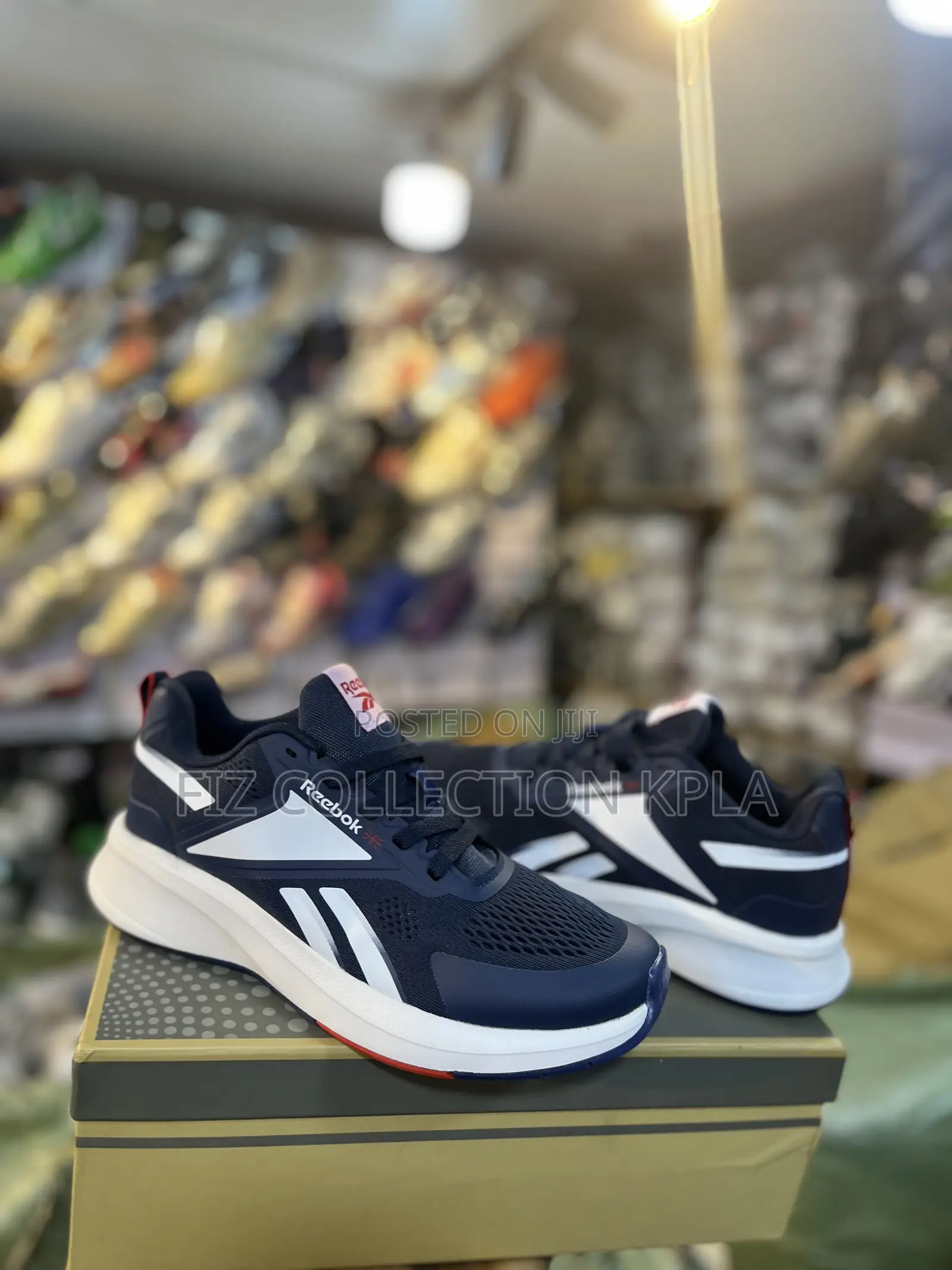 Original Reebok Navy Blue Sport Trainers