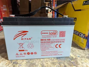 100ah Ritar Batteries Gel Maintenance Free.