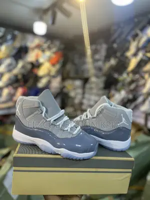 5. Original Air Jordan 11 Grey Icy Sole
