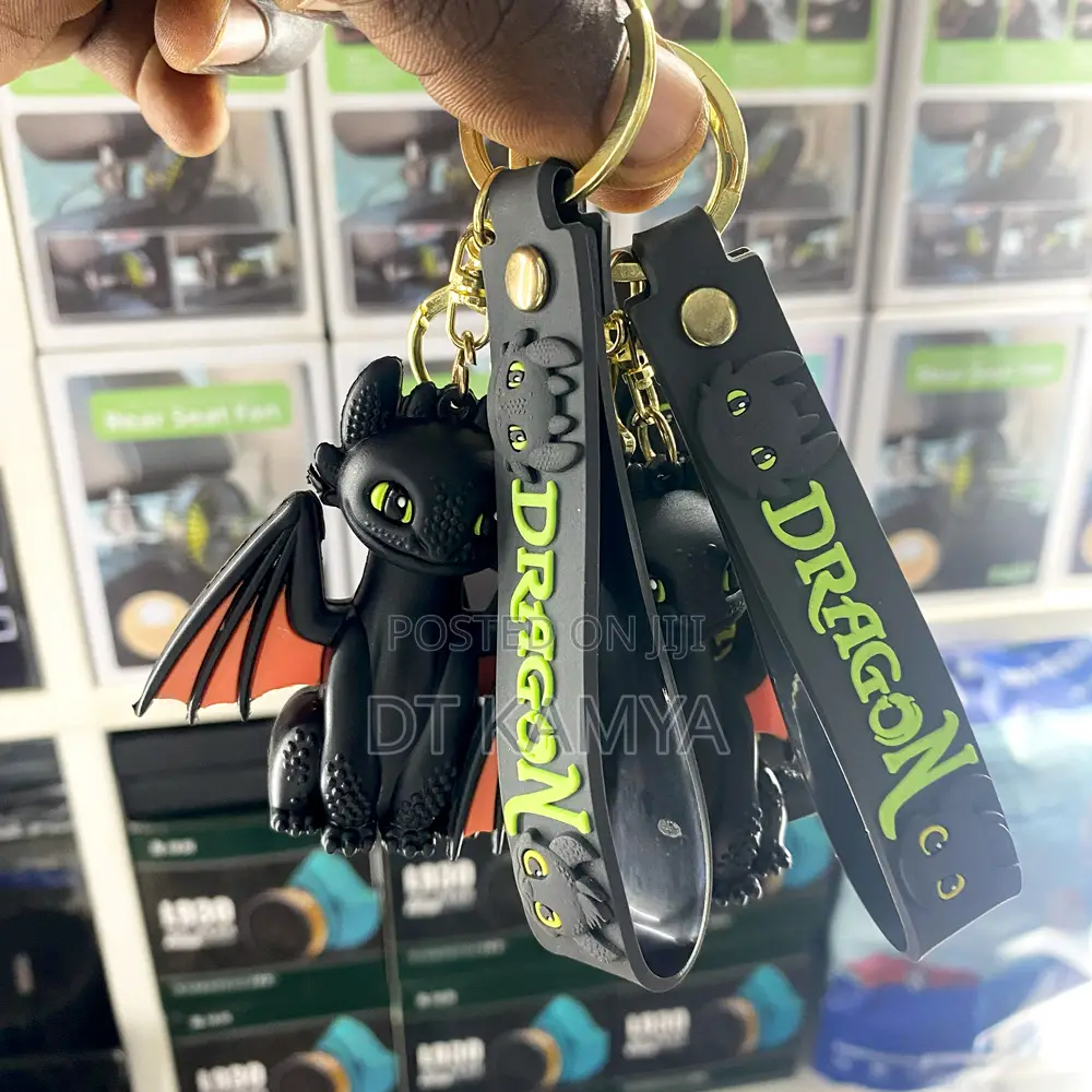 Toothless Dragon KeyChain How to Train Your Dragon Key Holder 3D Toy