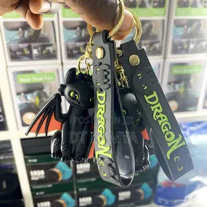 Toothless Dragon KeyChain How to Train Your Dragon Key Holder 3D Toy