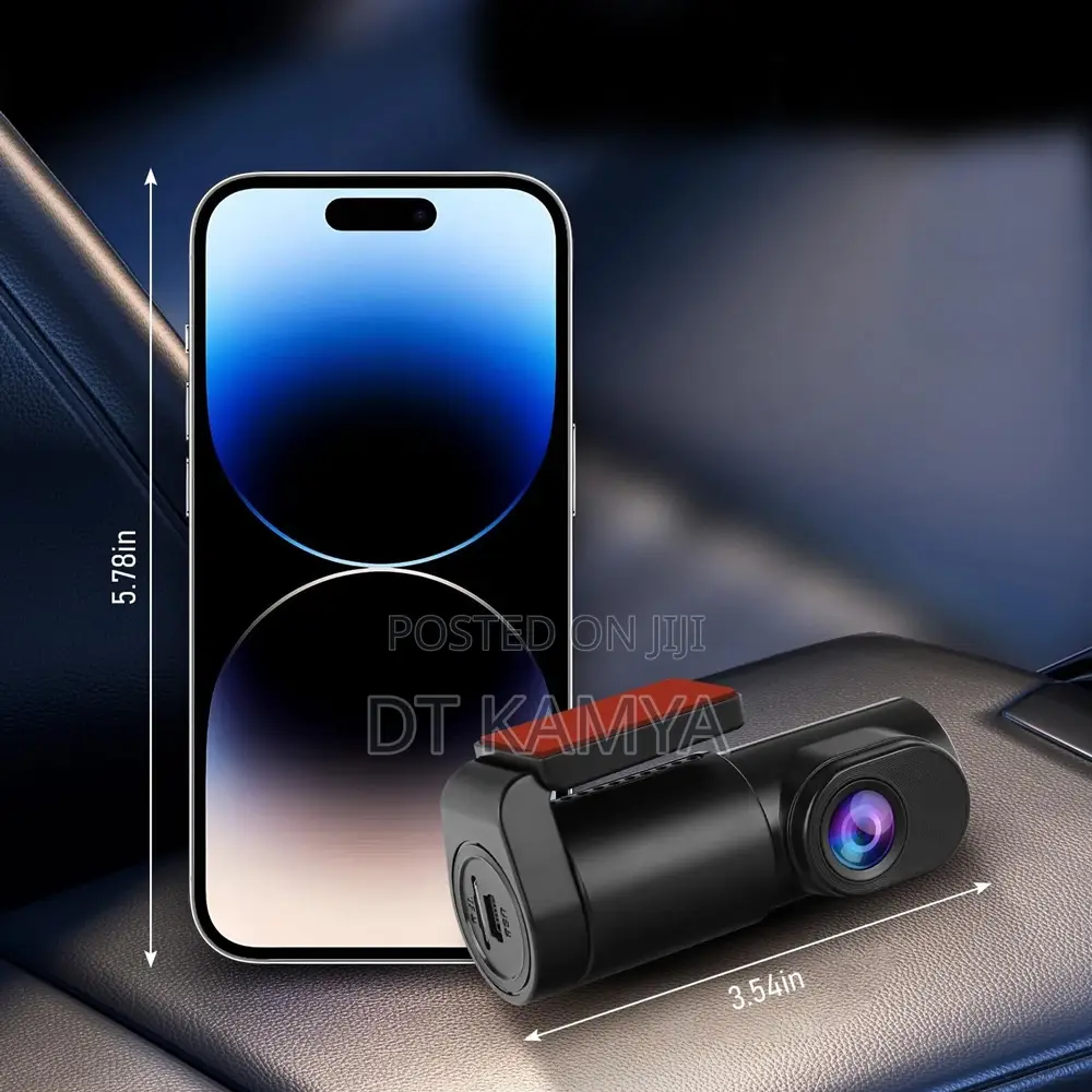 Universal 1080p Driving Recorder Dashcam With WiFi Screen - USB C