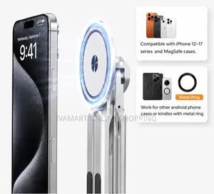 Portable Multi-Functional Mobile Phone / Laptop Holder – Foldable