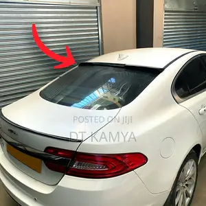 Universal Gloss Black Rear Upper Window Spoiler Wing Lip