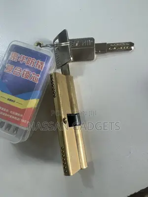 Door Lock Cylinder 70mm (35-35) With 5 Computer Keys Lock