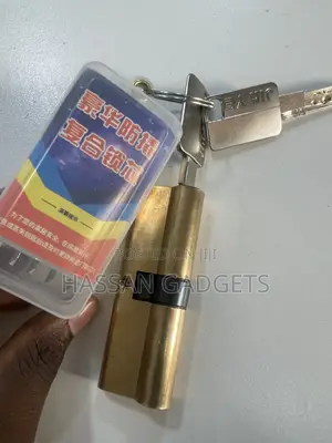 Door Lock Cylinder 70mm (35-35) With 5 Computer Keys Lock