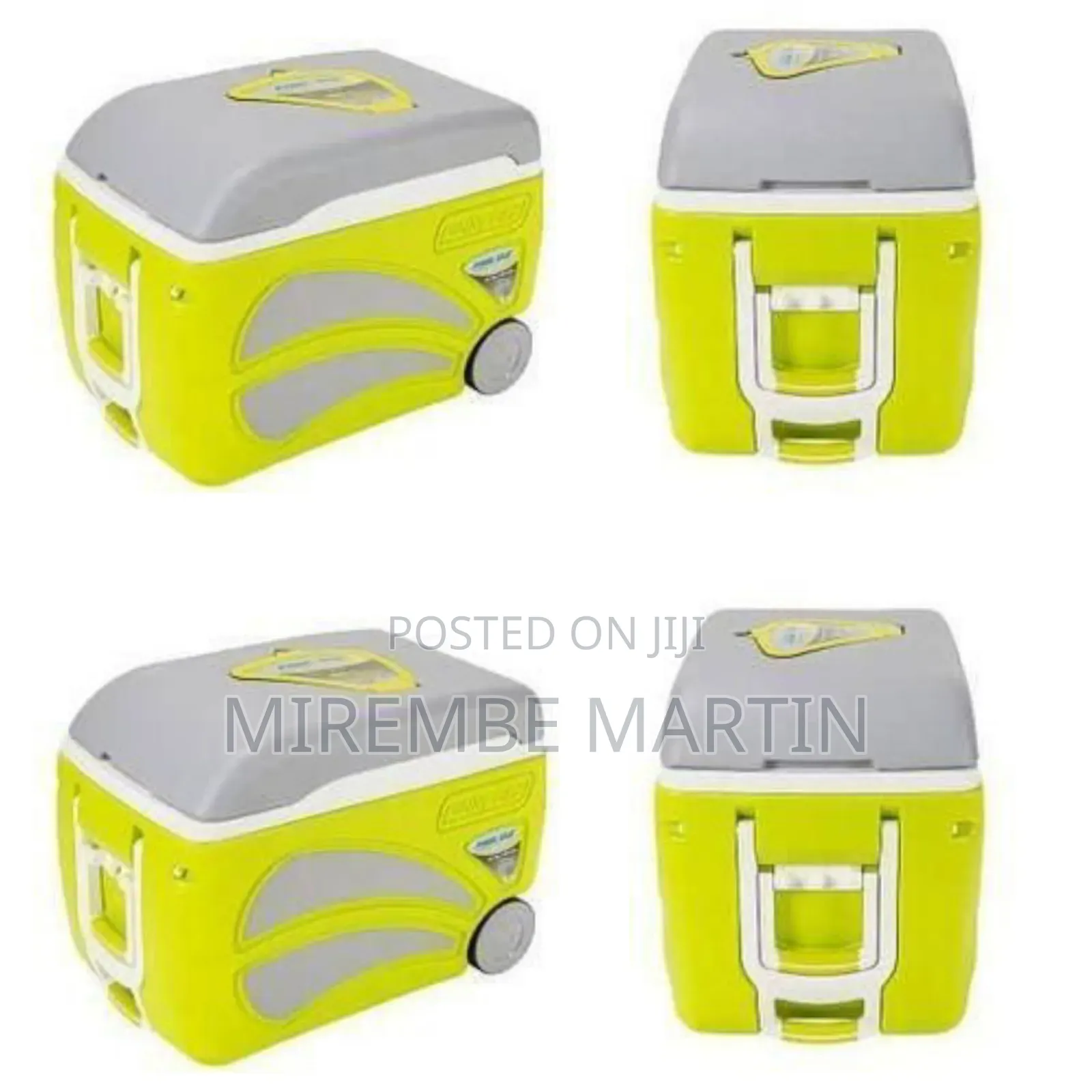 Large Capacity Wheeled Portable Cooler for Sports and Outdoors (45l)-