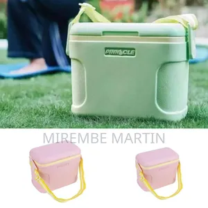 Portable Insulated Cooler Box With Adjustable Shoulder Strap