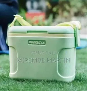 Portable Insulated Cooler Box With Adjustable Shoulder Strap