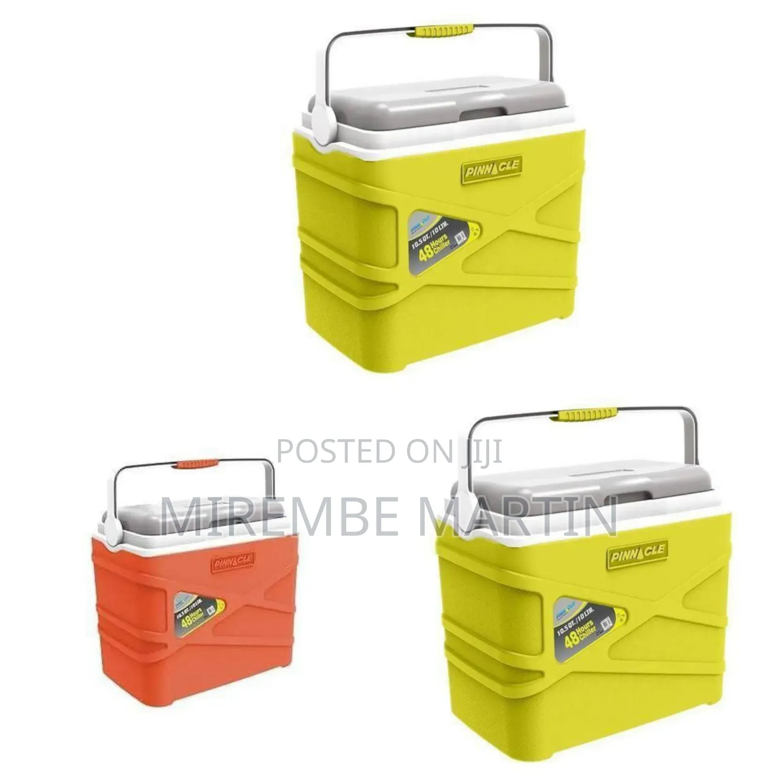 Pinnacle Portable Insulated Cooler / Ice Box, 10Litre