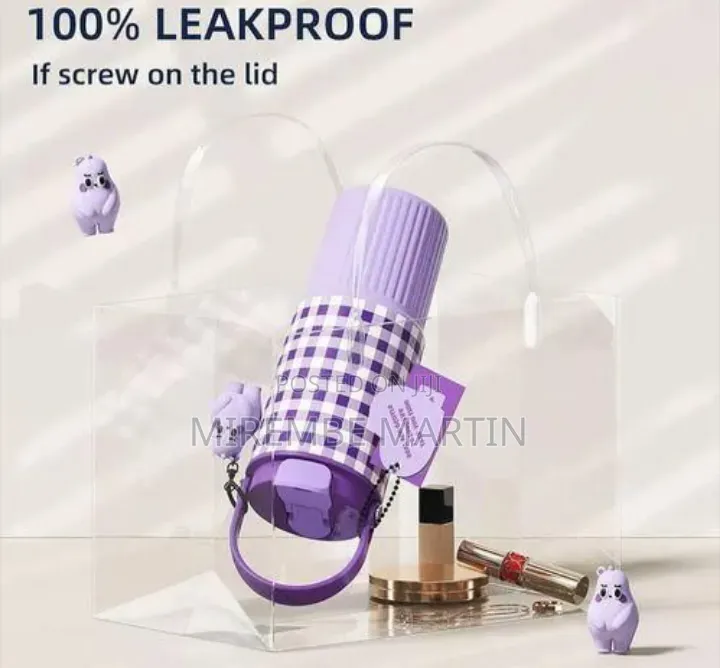 Charming Insulated Tumbler With Carrying Strap