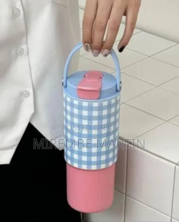Charming Insulated Tumbler With Carrying Strap